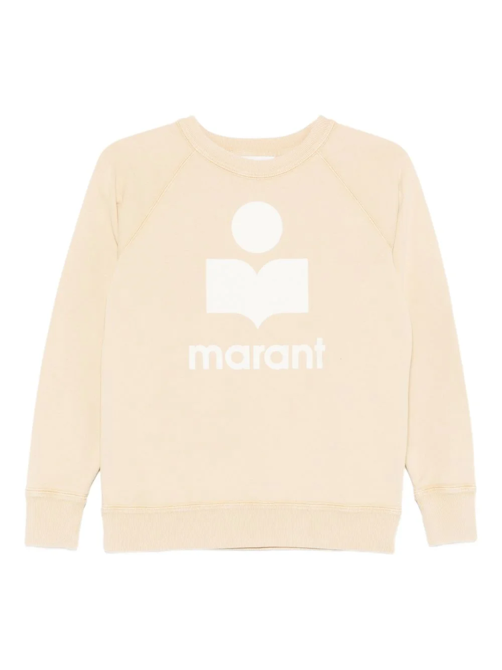 logo print sweater - 1