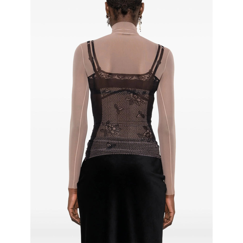 Balenciaga Neutrals Tops - T-Shirts & Jerseys Women - 5