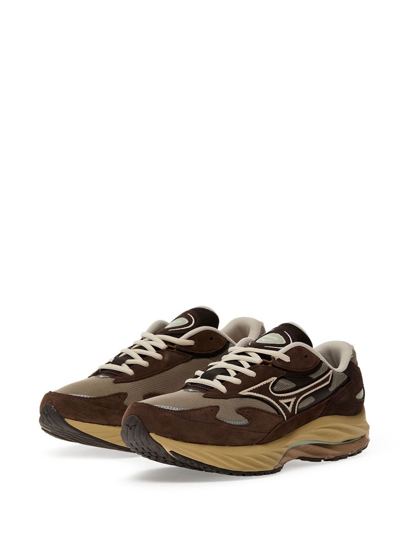 Mizuno multi-textured sneakers outlook