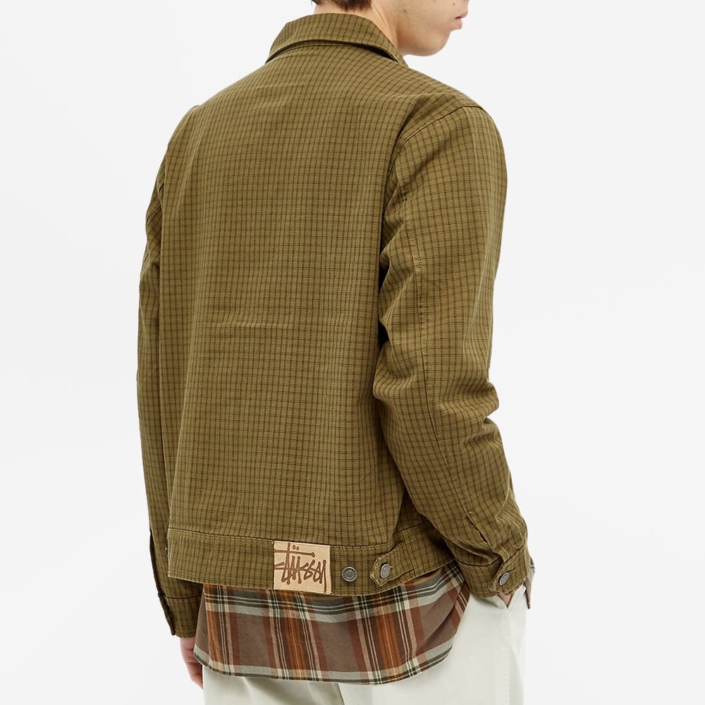 Stussy Check Garage Jacket - 7