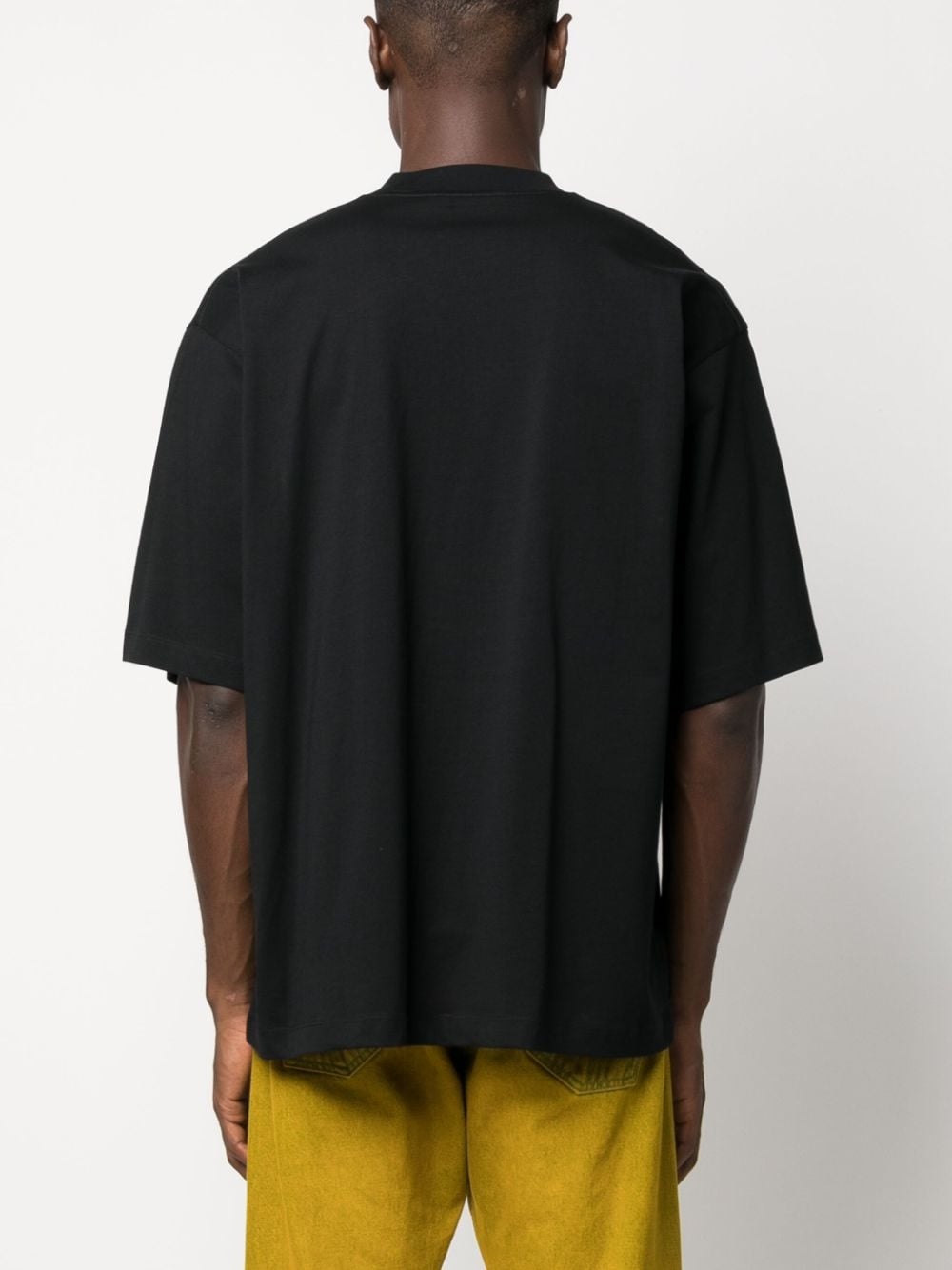 logo-print cotton T-shirt - 4