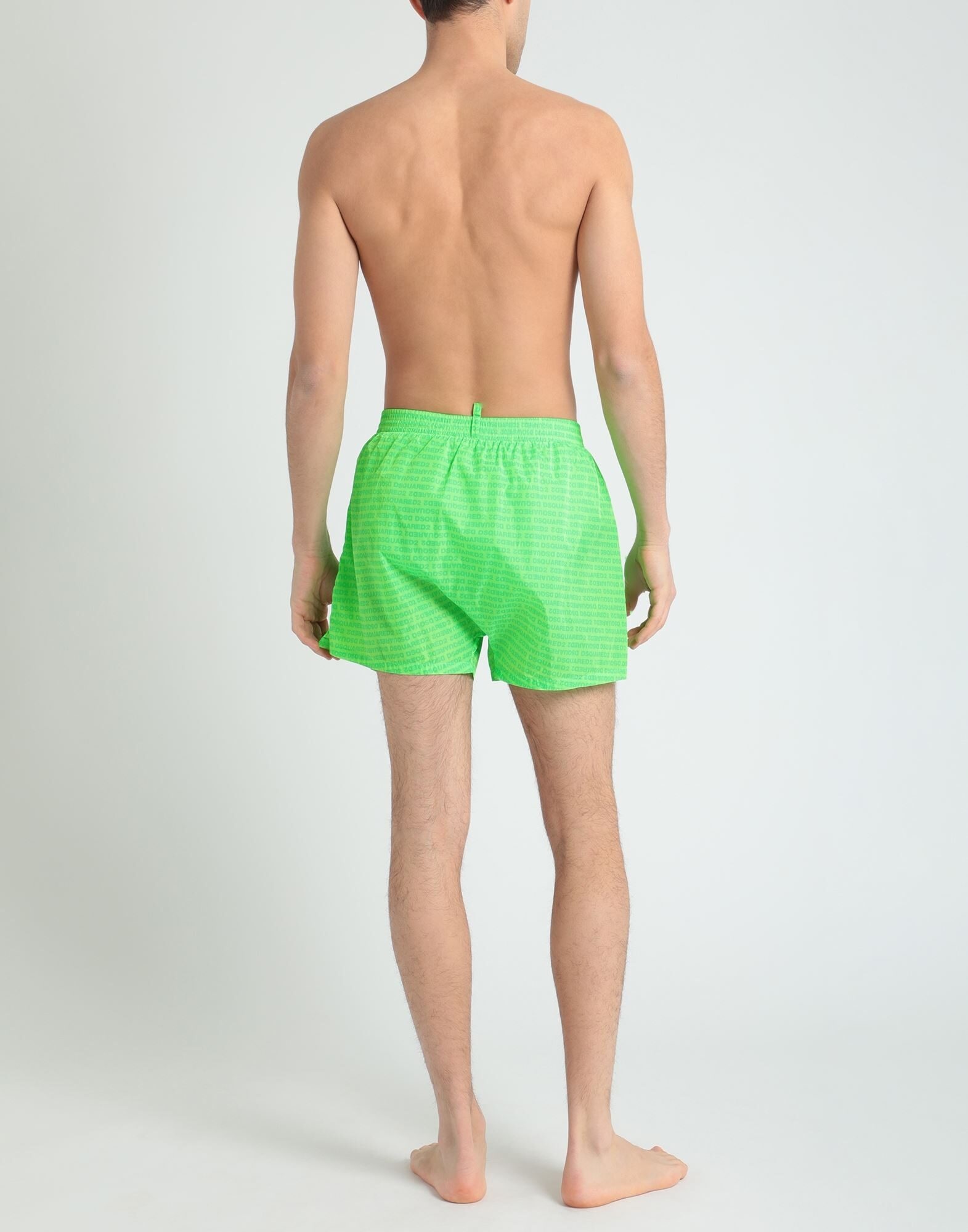 Green Men's Swim Shorts - 3