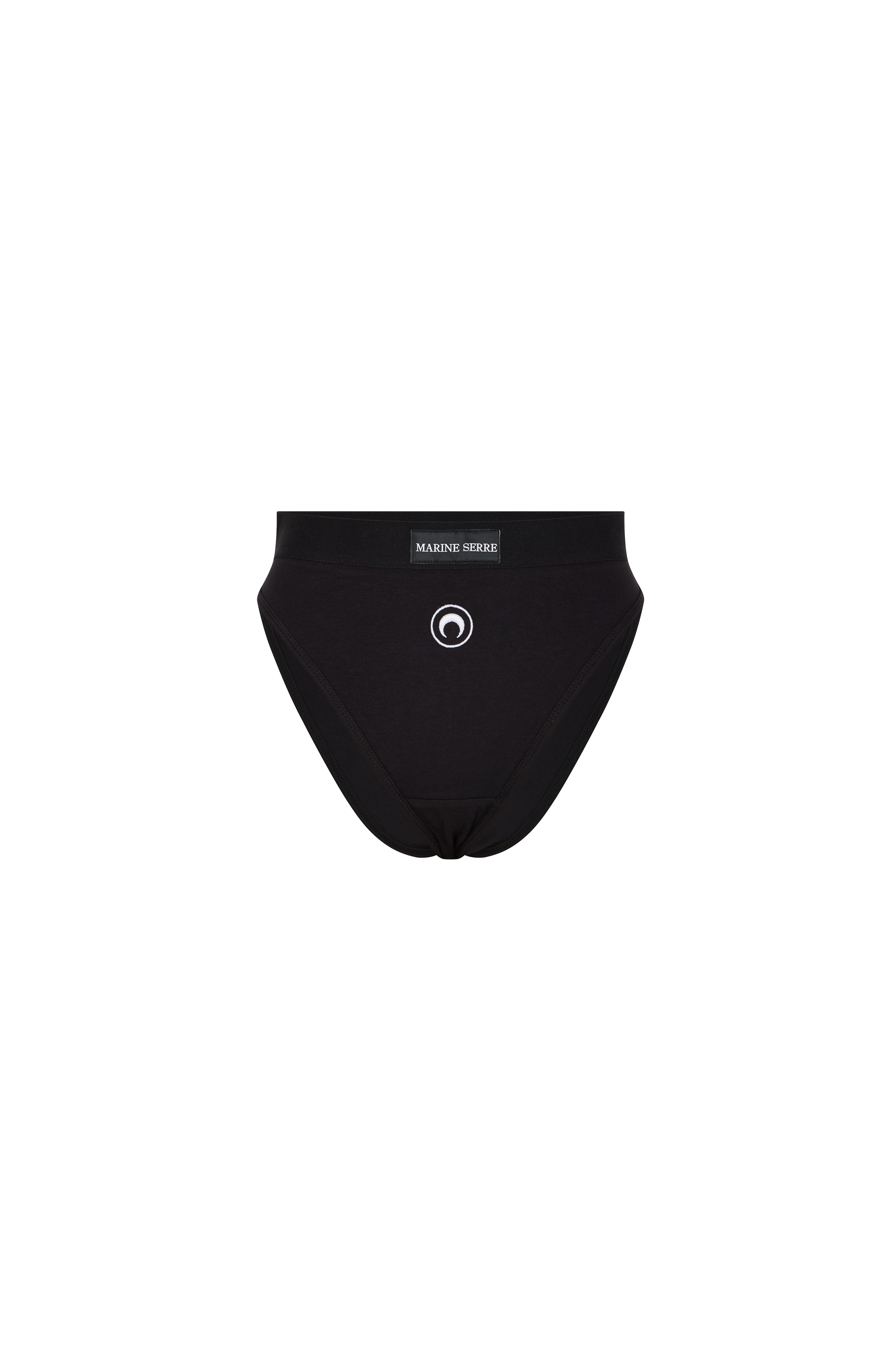 Moon Logo Stretched Jersey High-waist Brief - 1