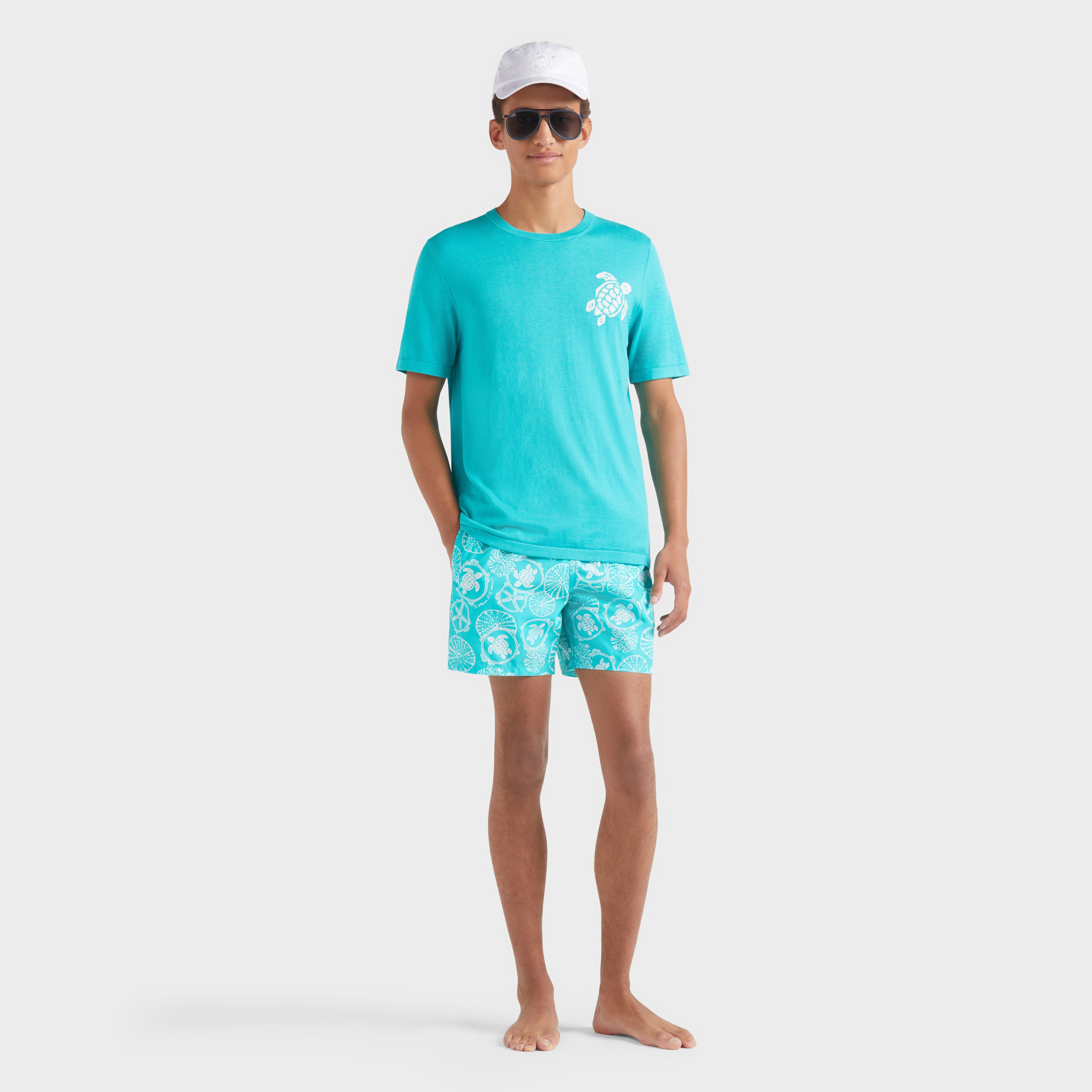 Men Swim Trunks Oursins Bicolores - 5
