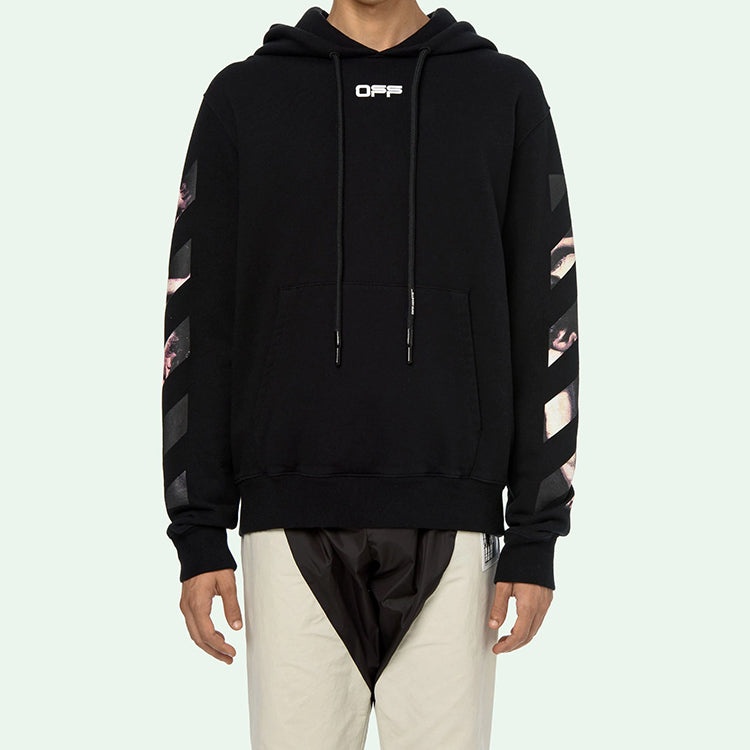Off-White SS20 Caravaggio Back Arrows Sketch Mens Logo Sweater OMBB034S20E300041088 - 3