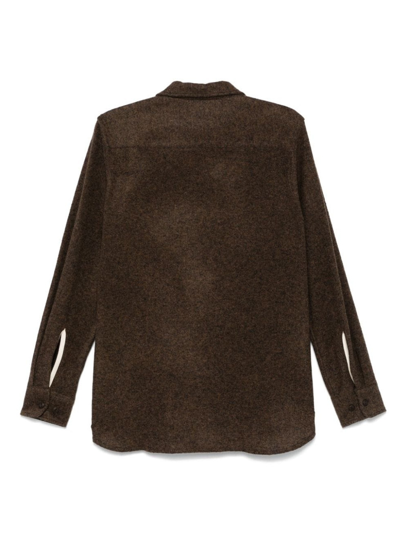 Universal Works felted-finish shirt outlook