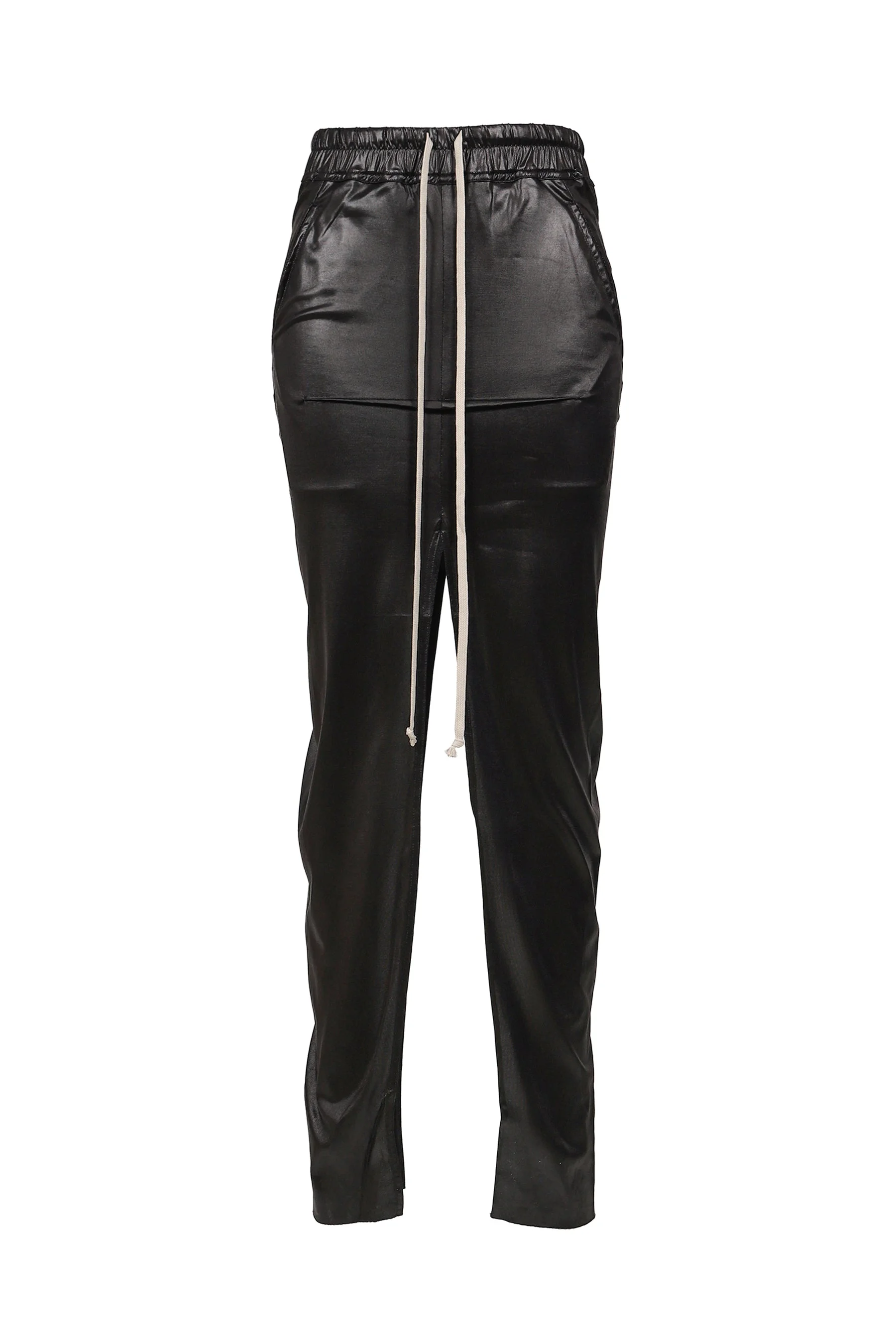 PULL ON SLICED PILLAR SKIRT / BLK - 1