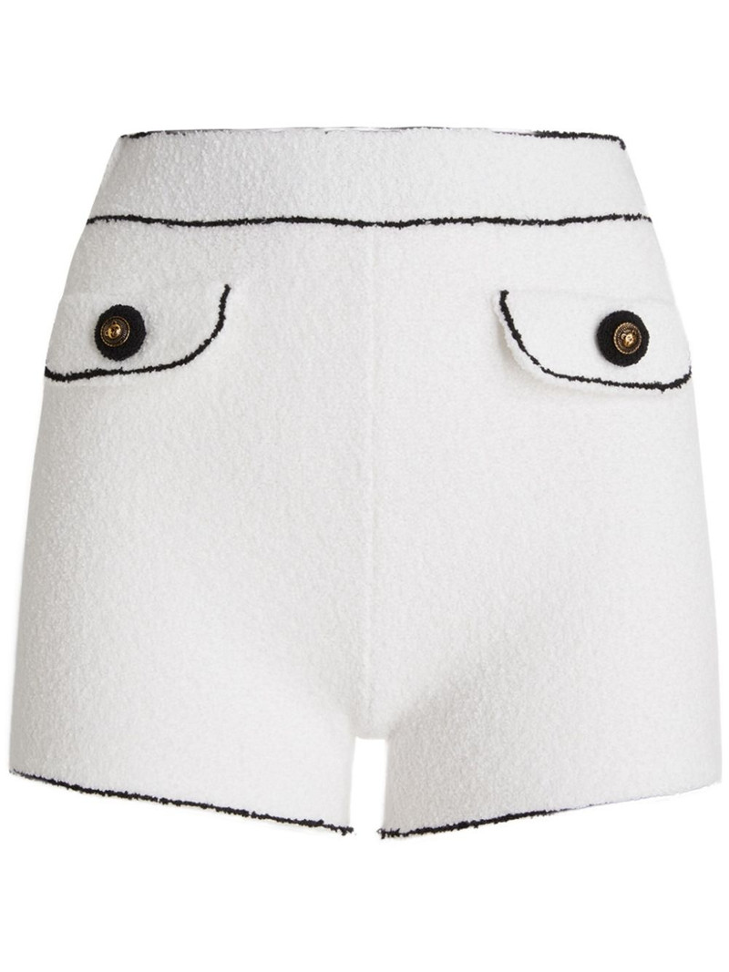 contrasting-trim shorts 1