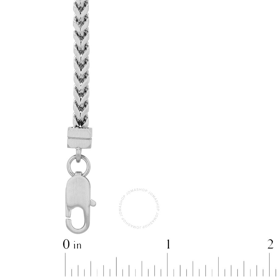 Robert Alton - Robert Alton 1/5CTW Diamond Stainless Steel & Yellow Finish ID Bracelet - 4