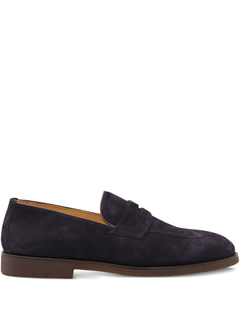 penny suede loafers 1