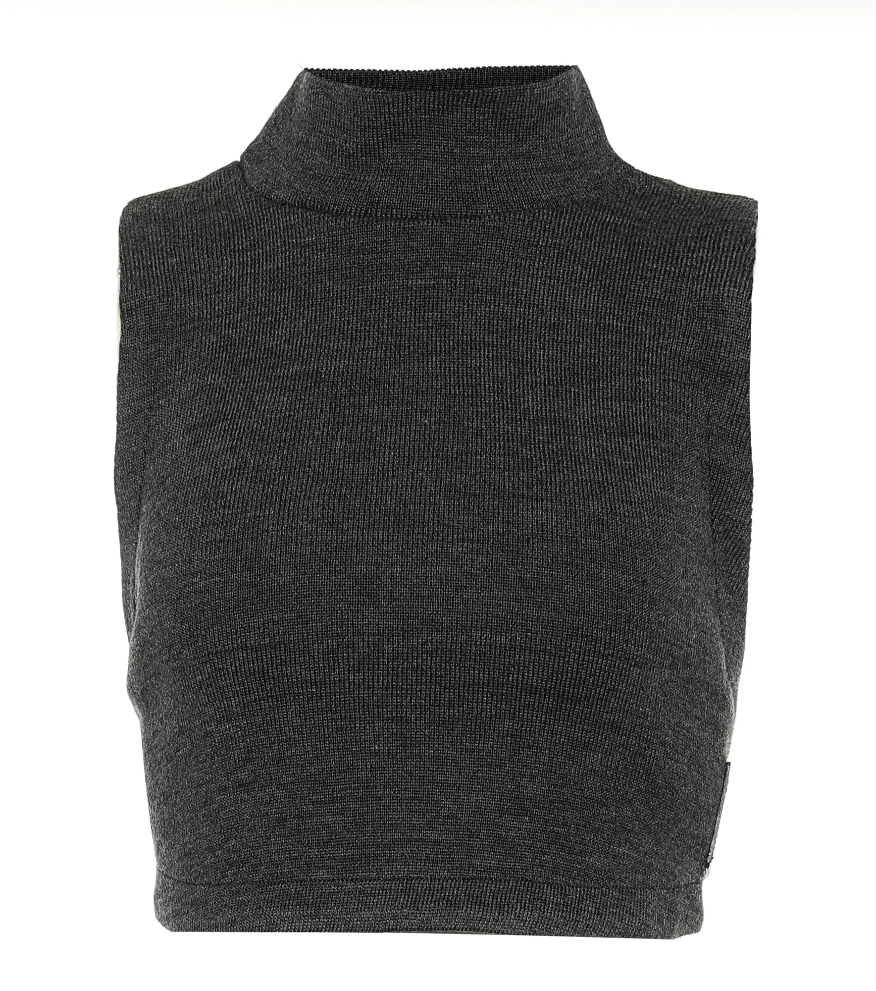 Sleeveless crop top - 1