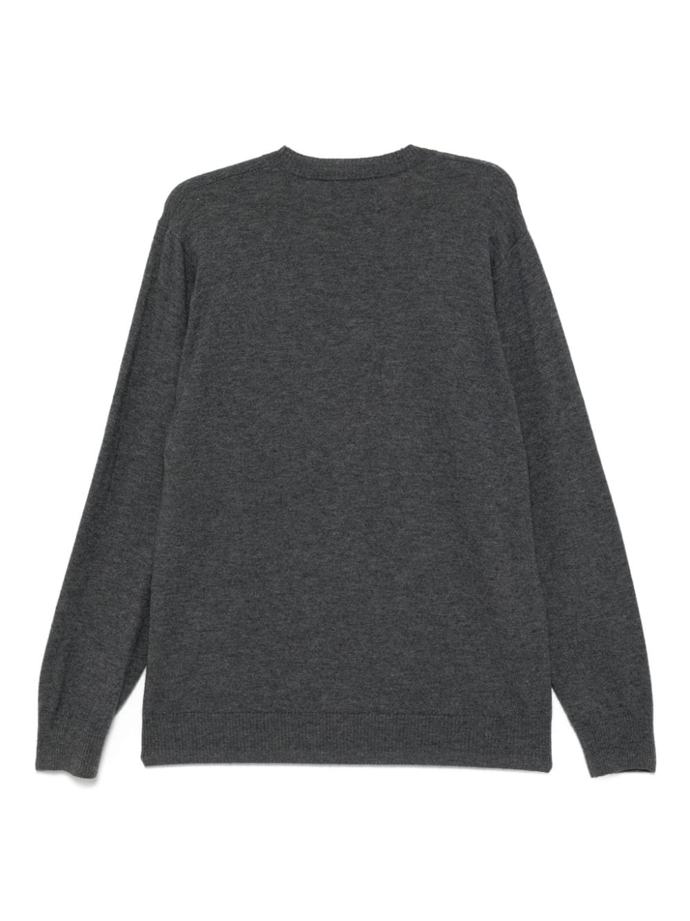 jacquard logo motif jumper - 2