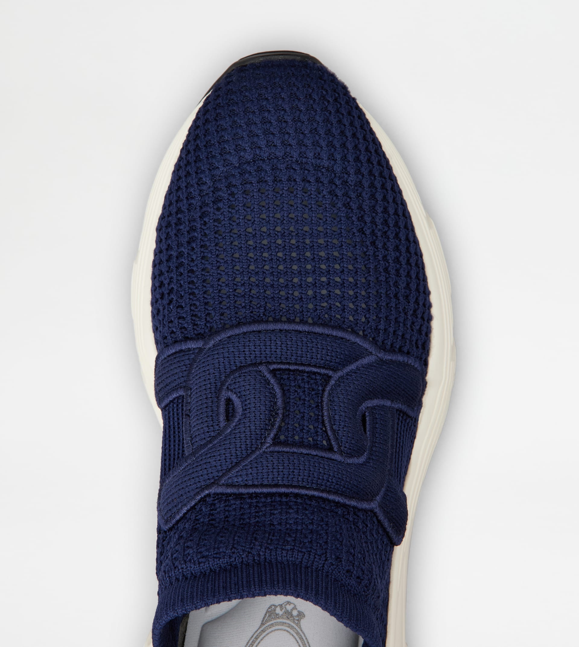KATE SLIP-ON SNEAKERS IN FABRIC - BLUE - 5