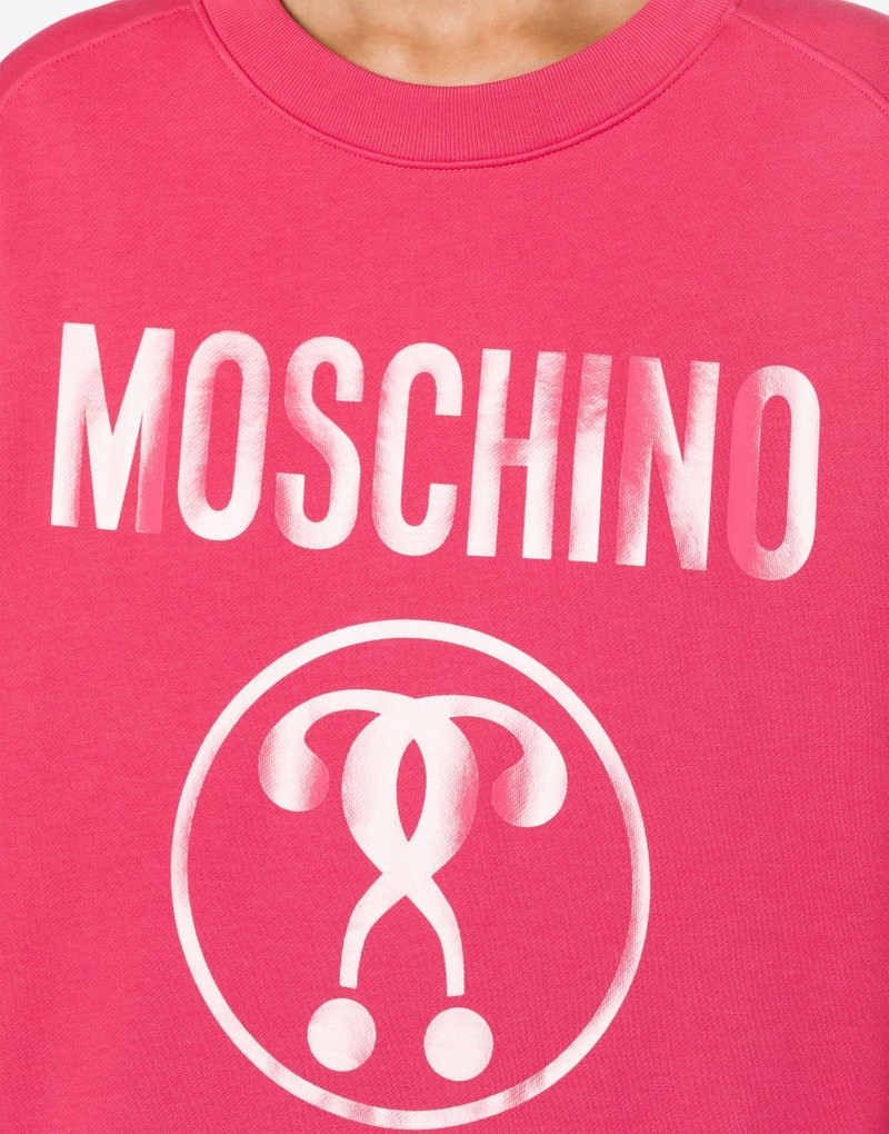 DOUBLE QUESTION MARK ORGANIC COTTON SWEATSHIRT 4