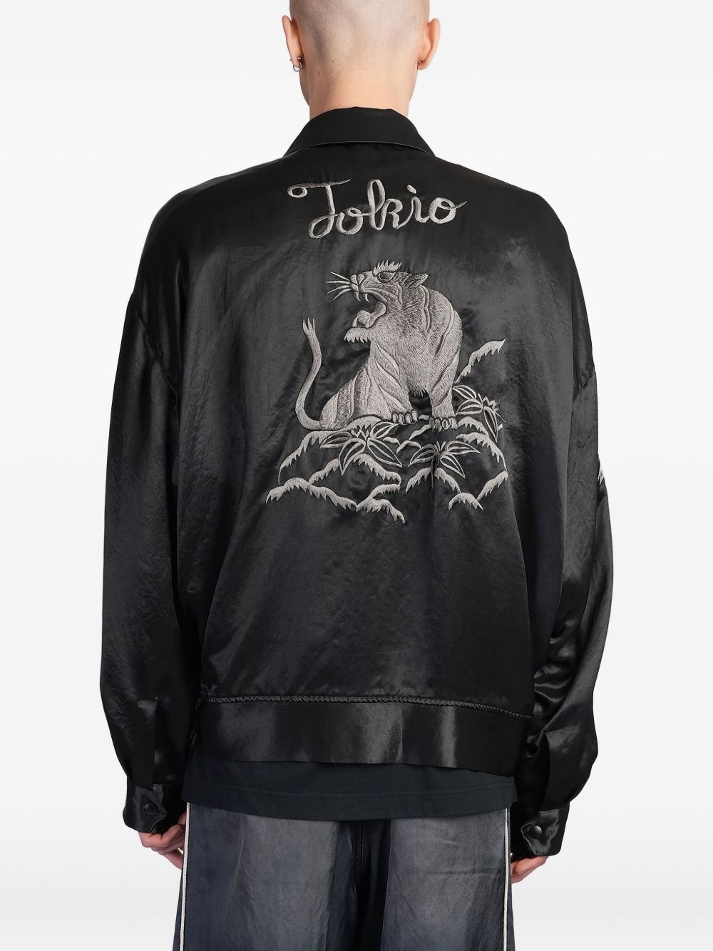 embroidered bomber jacket - 4