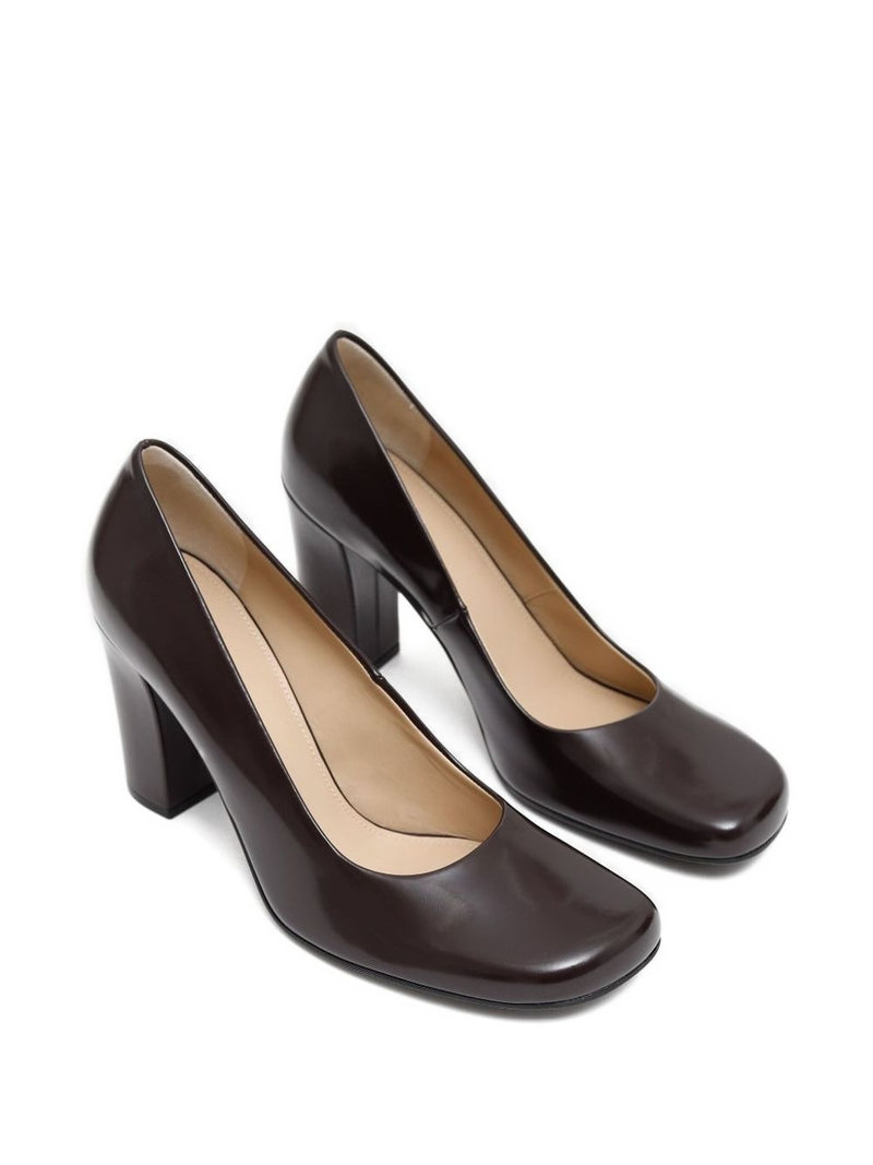 The Row Penelope block-heel pumps outlook