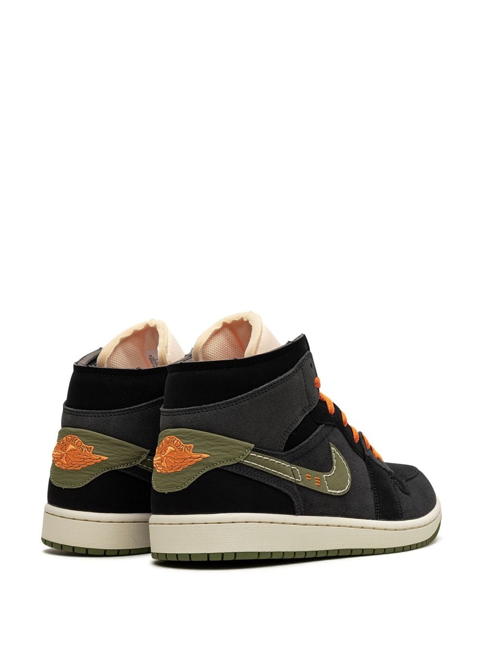 Air Jordan 1 Mid SE Craft "Anthracite/Light Olive" sneakers - 3