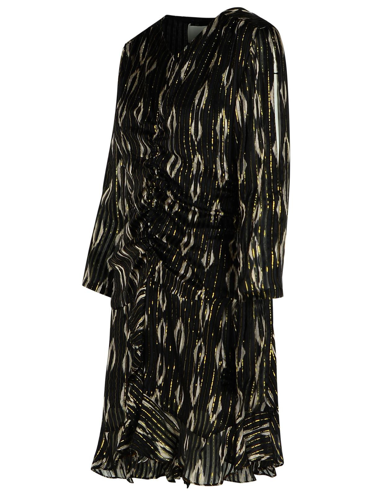 Isabel Marant 'Octavia' Black Silk Dress Women - 2