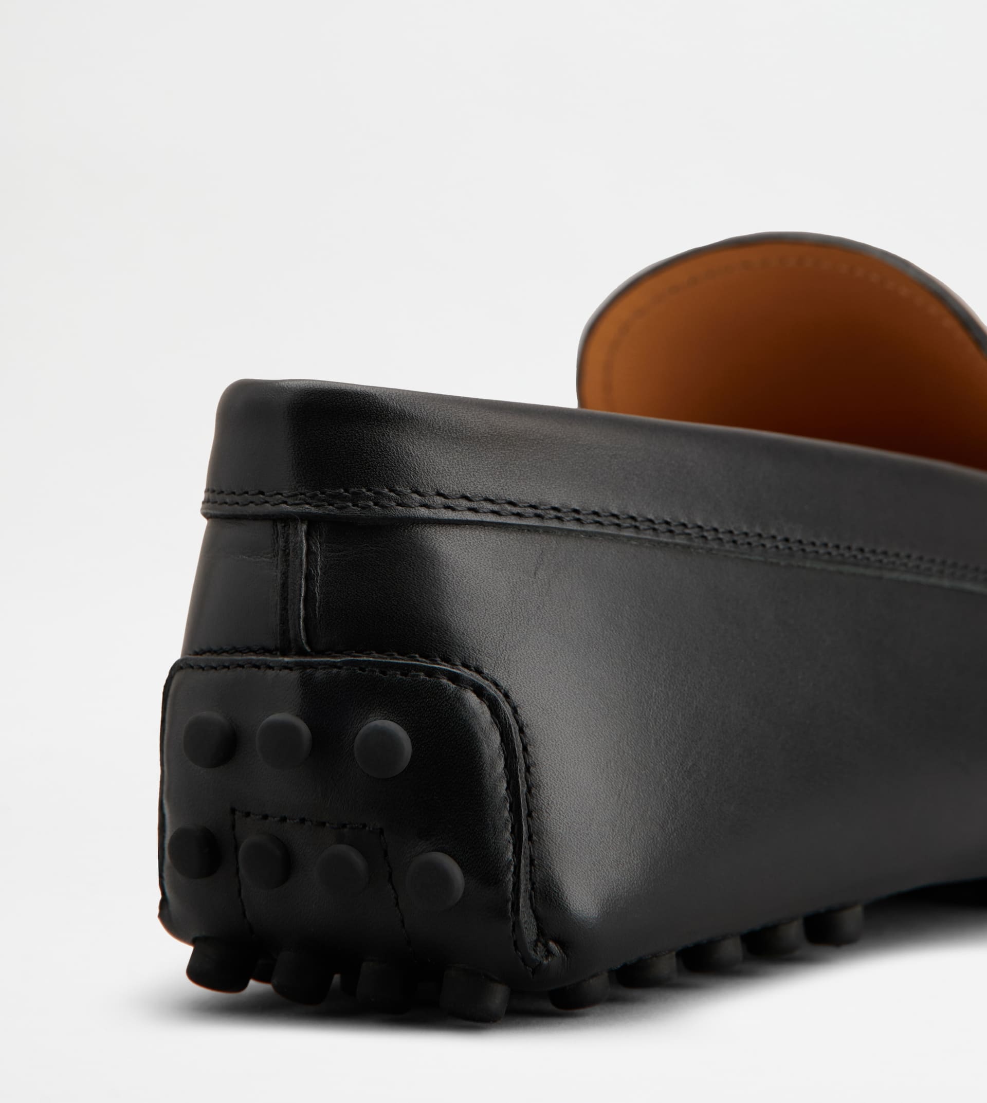 GOMMINO DRIVING SHOES IN LEATHER - BLACK - 6