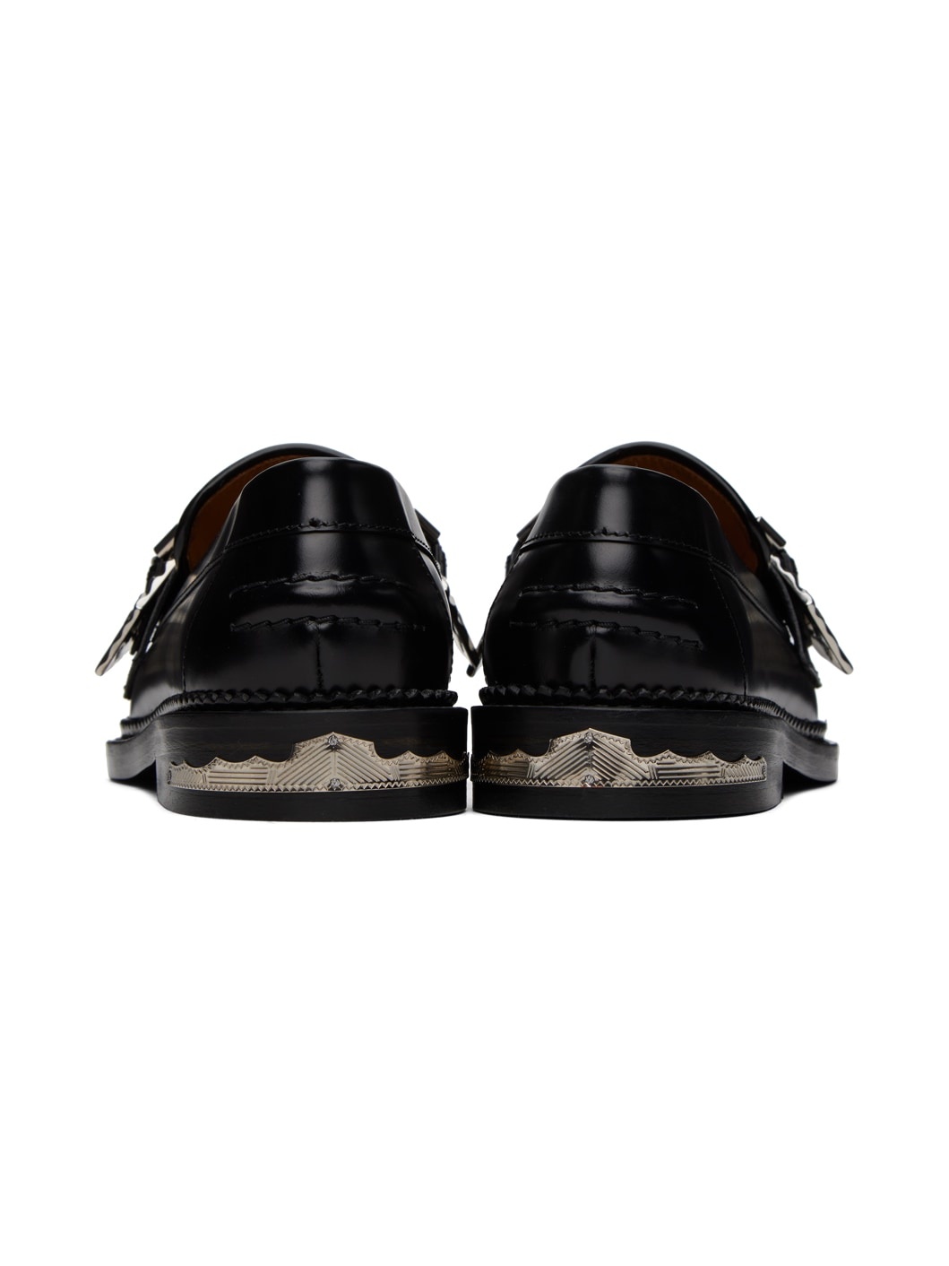 SSENSE Exclusive Black Hardware Loafers - 2