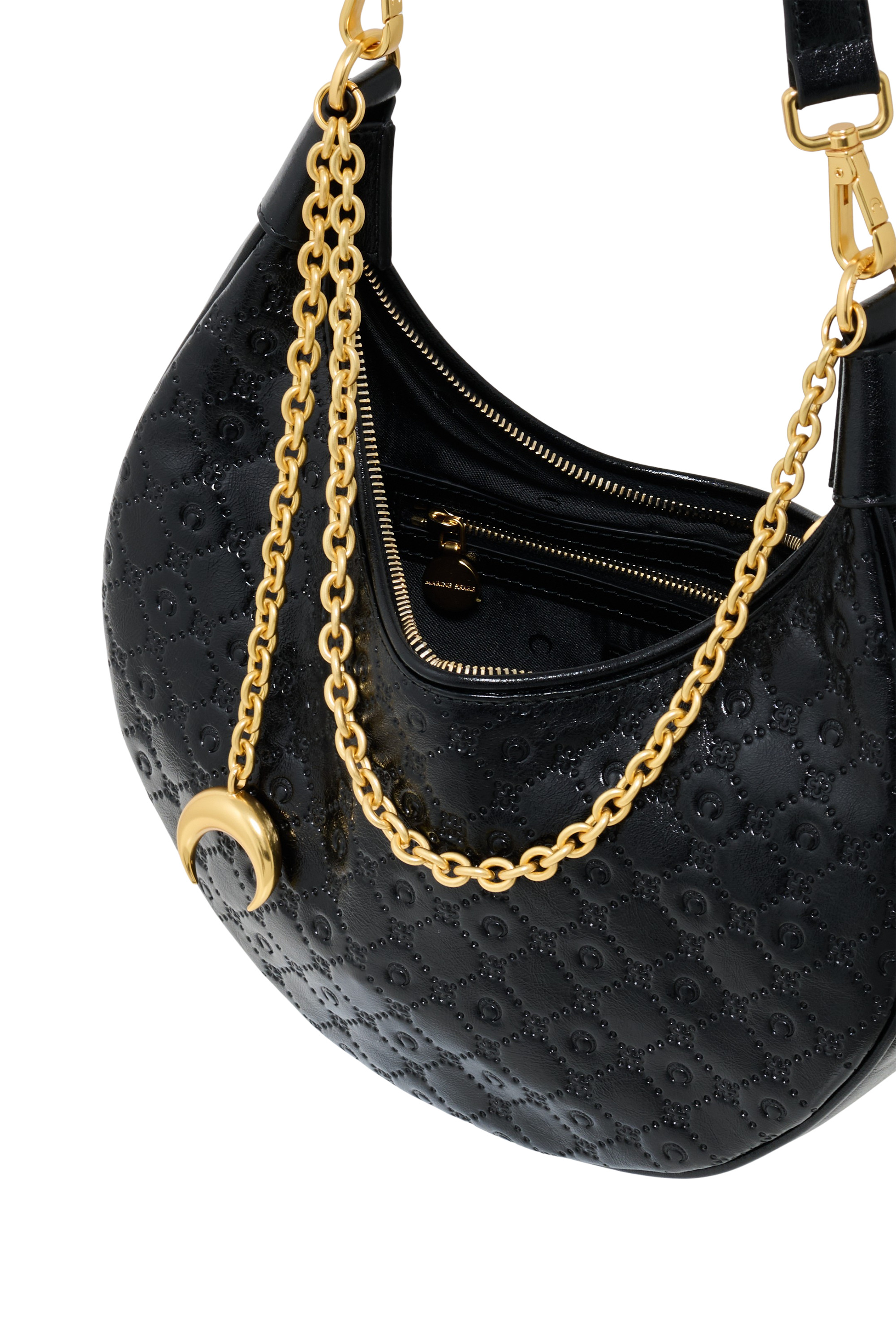 Moonogram Embossed Leather Eclips Chain - 3