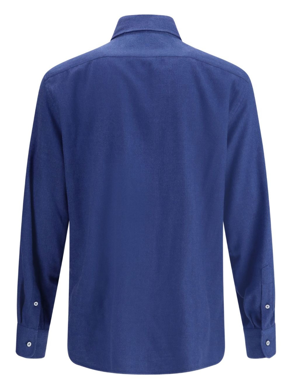 button-cuff long-sleeve shirt - 2