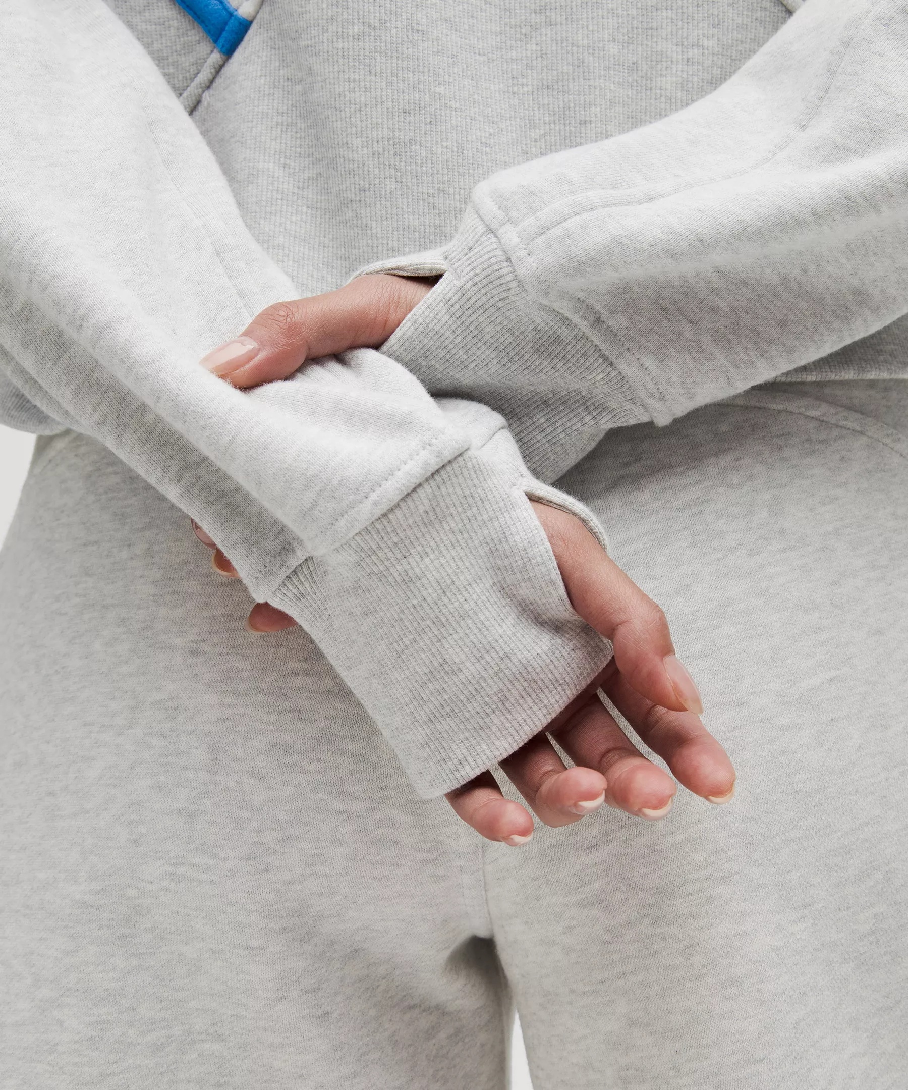 Scuba Oversized Half-Zip Hoodie *Trim - 6