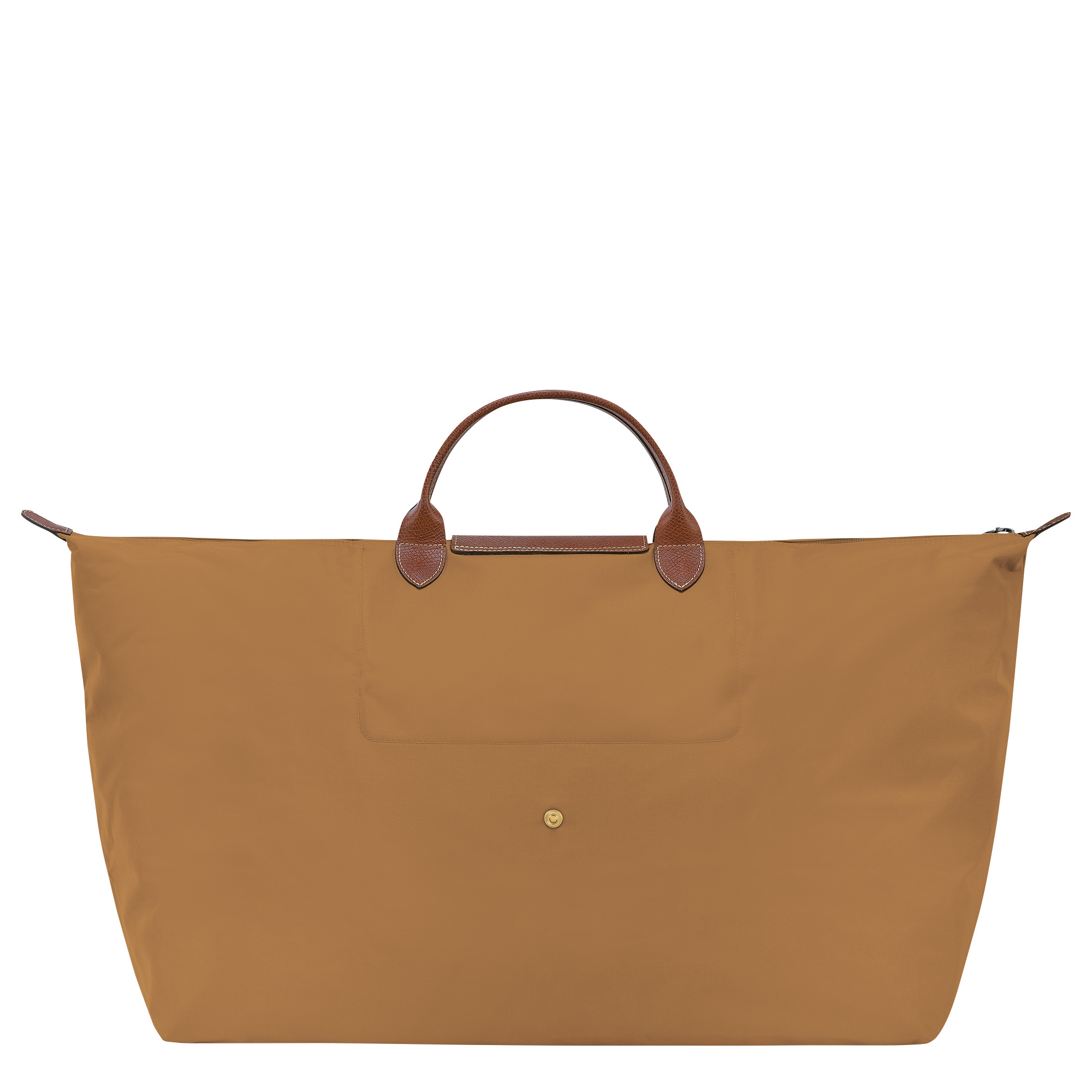 Le Pliage Original M Travel bag Fawn - Recycled canvas - 4