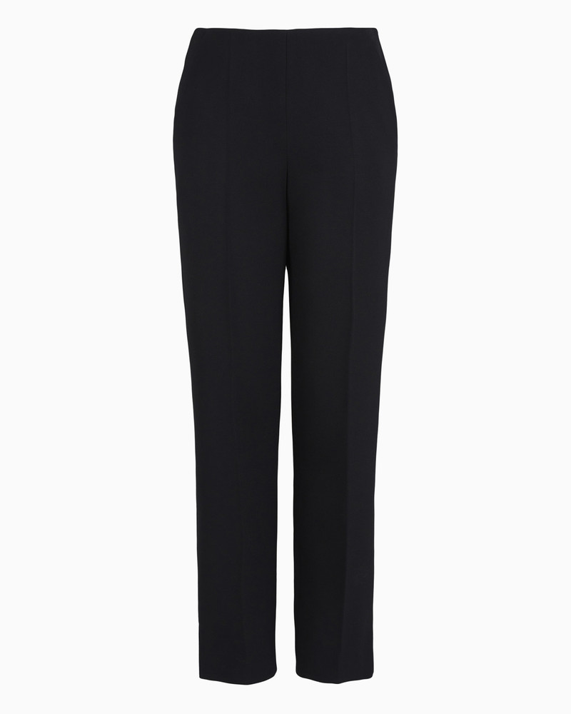 Straight trousers in stretch virgin wool 1