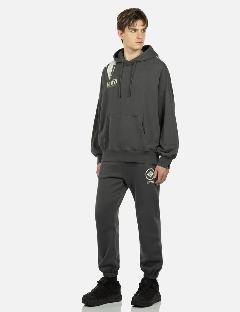 Logo Printed Pannel Hoodie 4