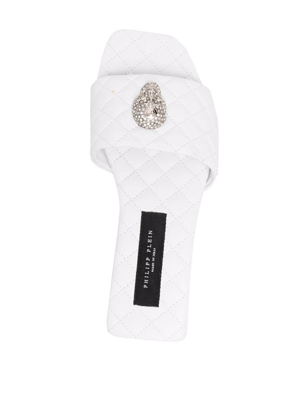 crystal-skull flat sandals - 4
