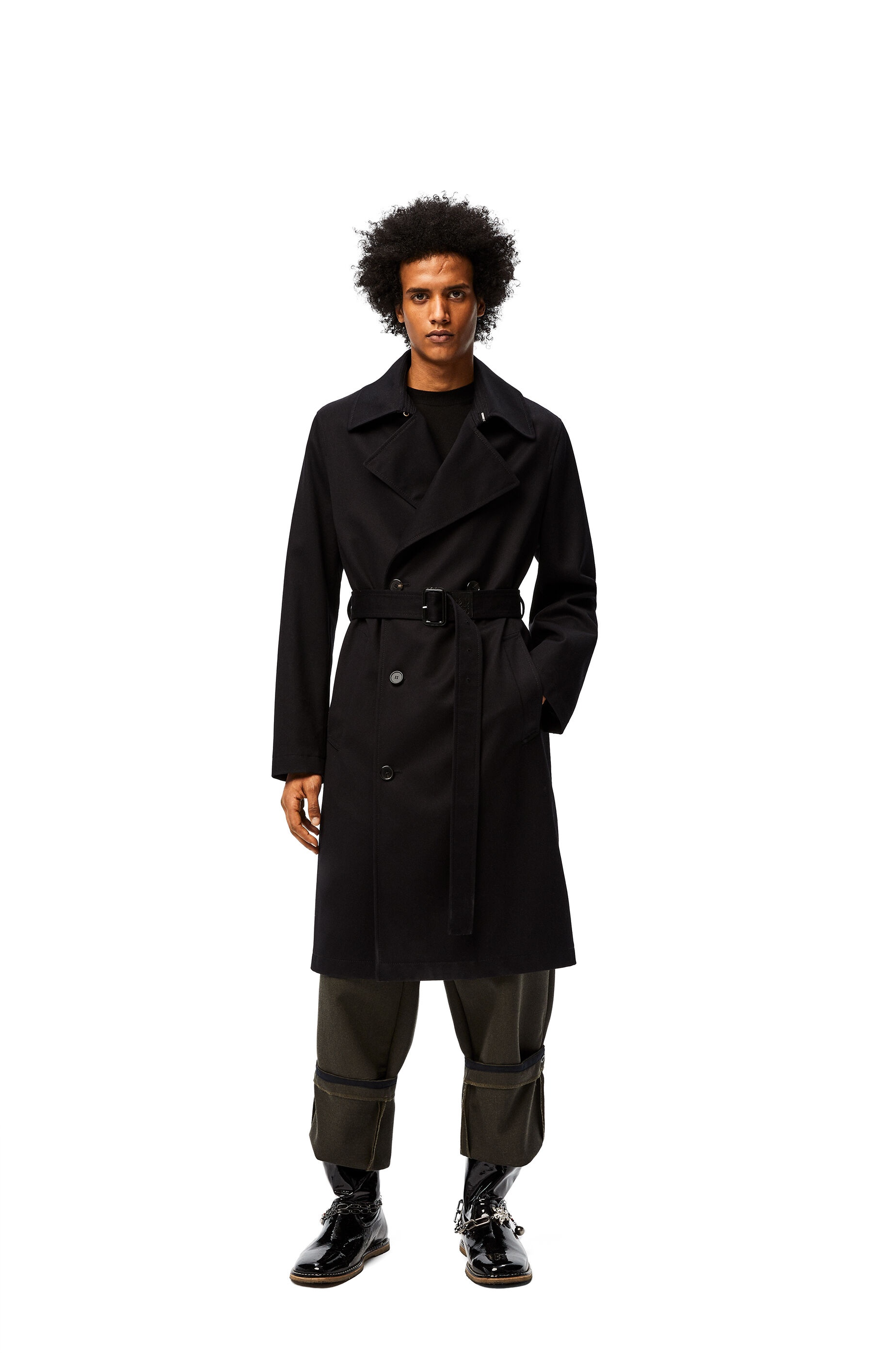 Trench coat in cotton - 2