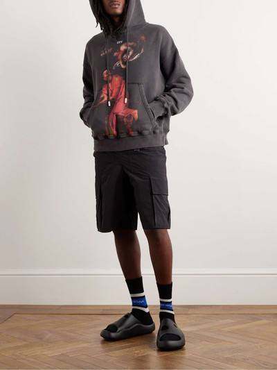 Off-White S. Matthews Skate Printed Cotton-Jersey Hoodie outlook