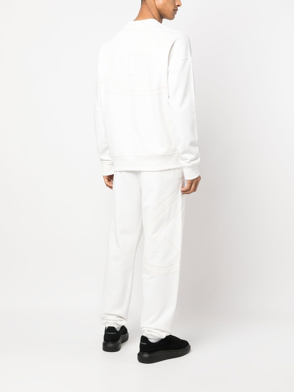 cotton crew neck sweatshirt - 2
