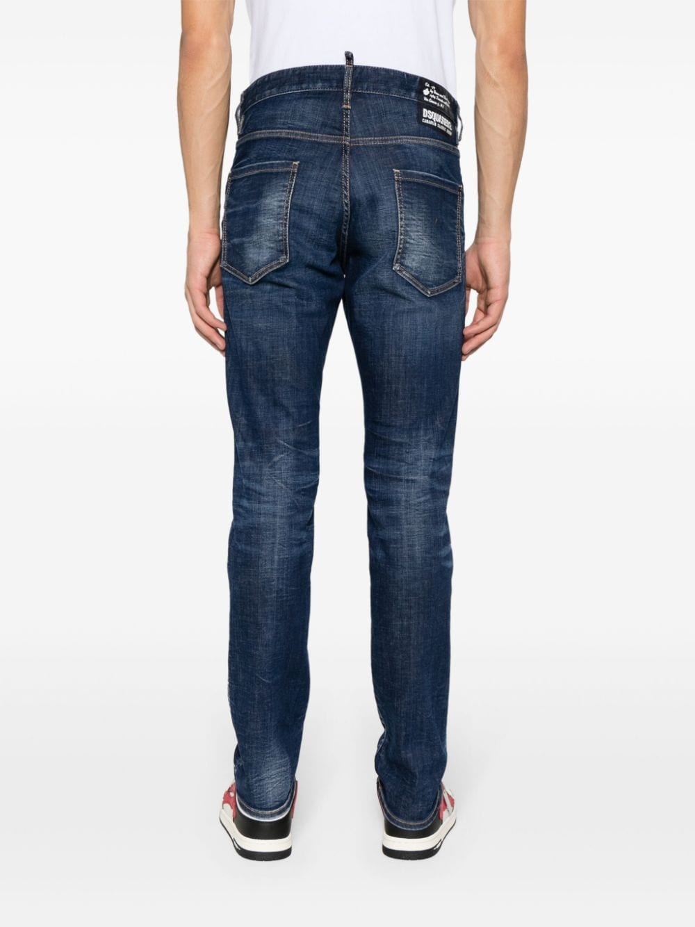 Cool Guy mid-rise slim-leg jeans - 4
