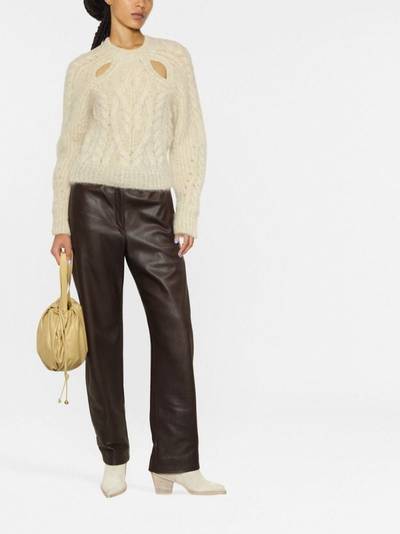 Isabel Marant Paloma cable-knit jumper outlook