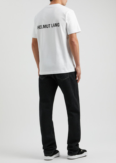 Helmut Lang Logo-print cotton T-shirt outlook