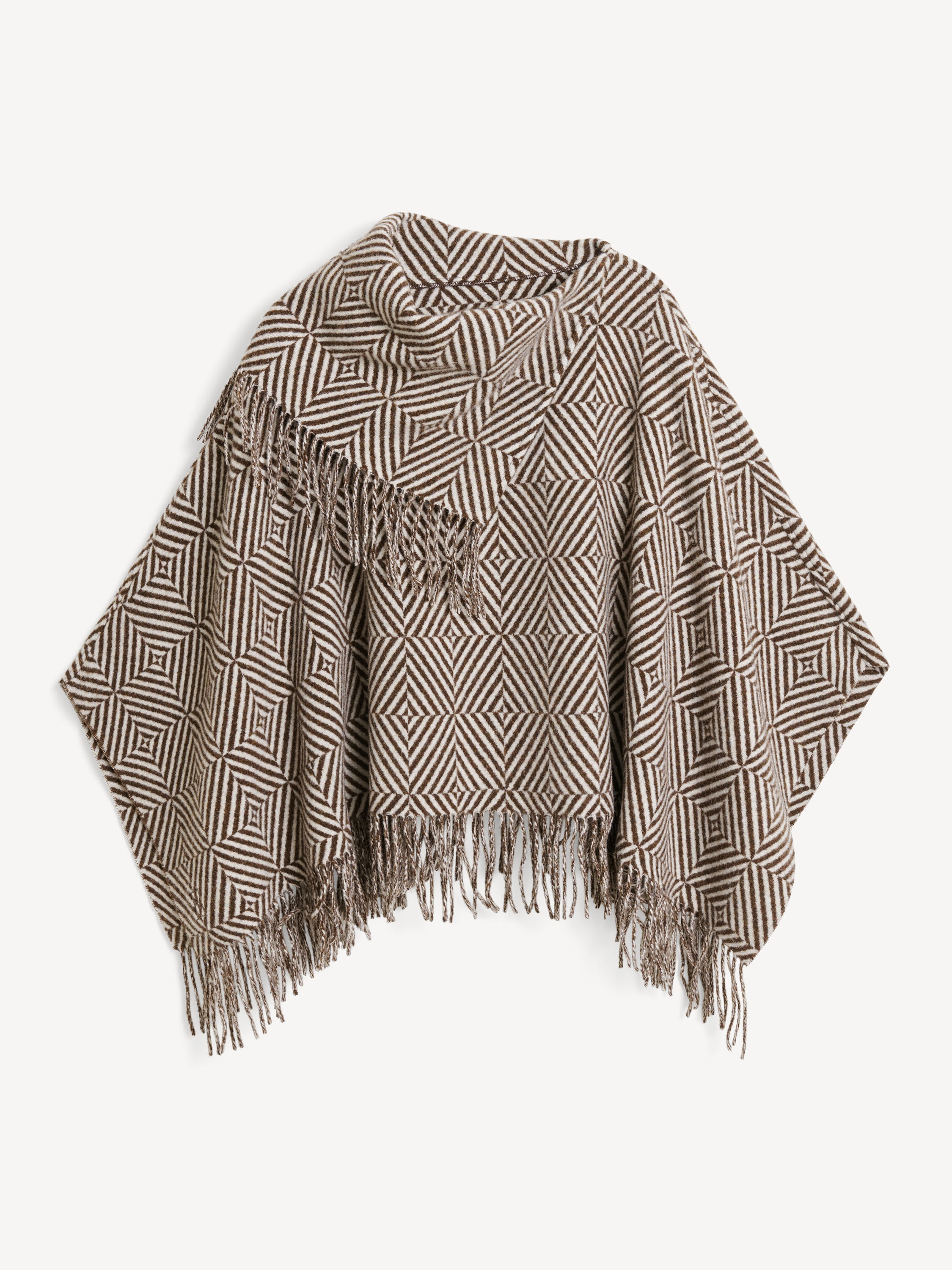 Turtmas wool poncho - 1