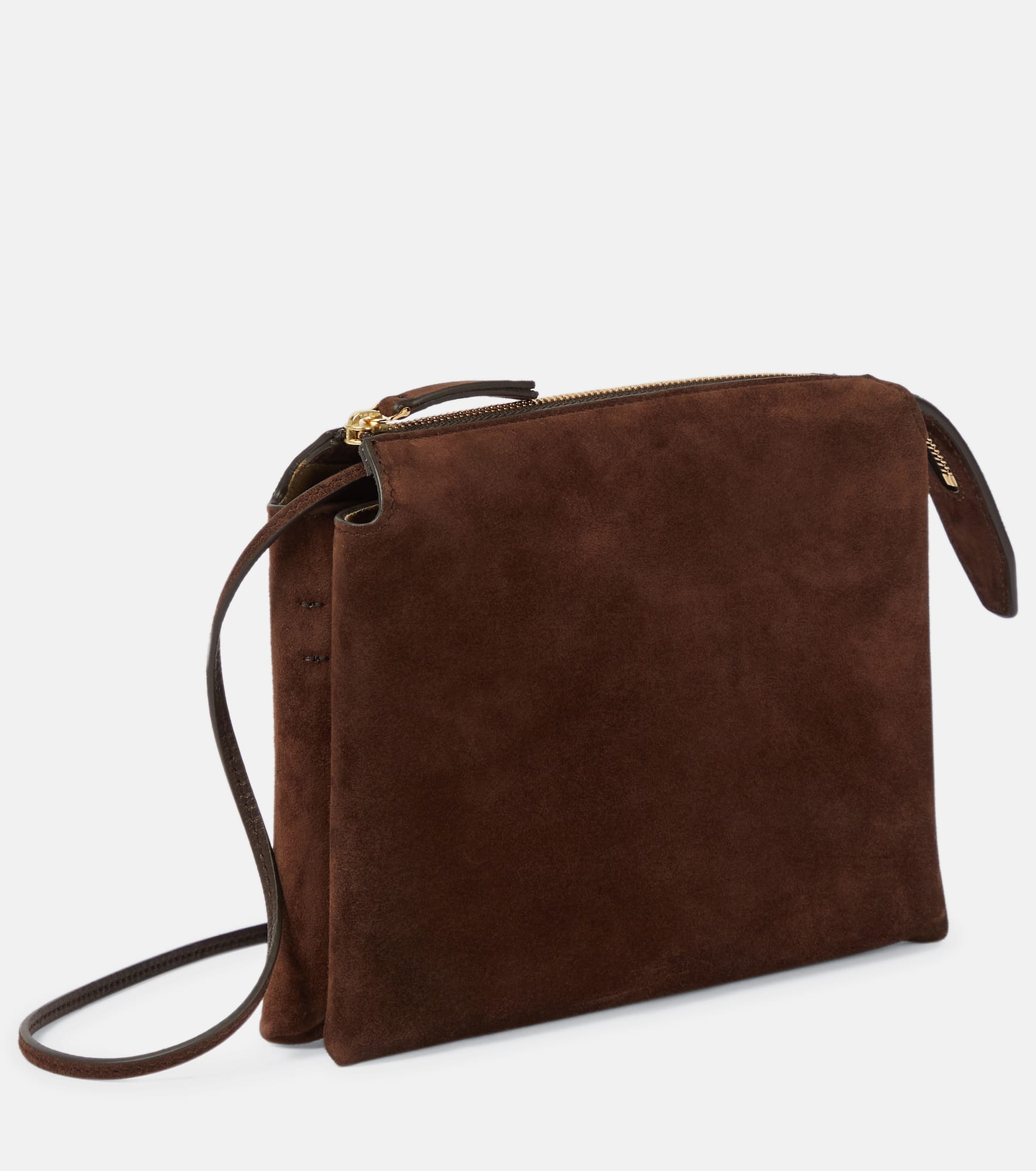 Nu Mini Twin suede crossbody bag - 4