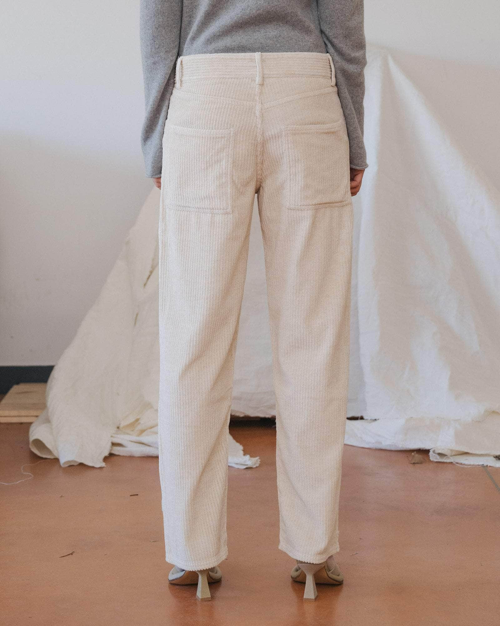 Indre Pants - Cotton Linen Corduroy - 2