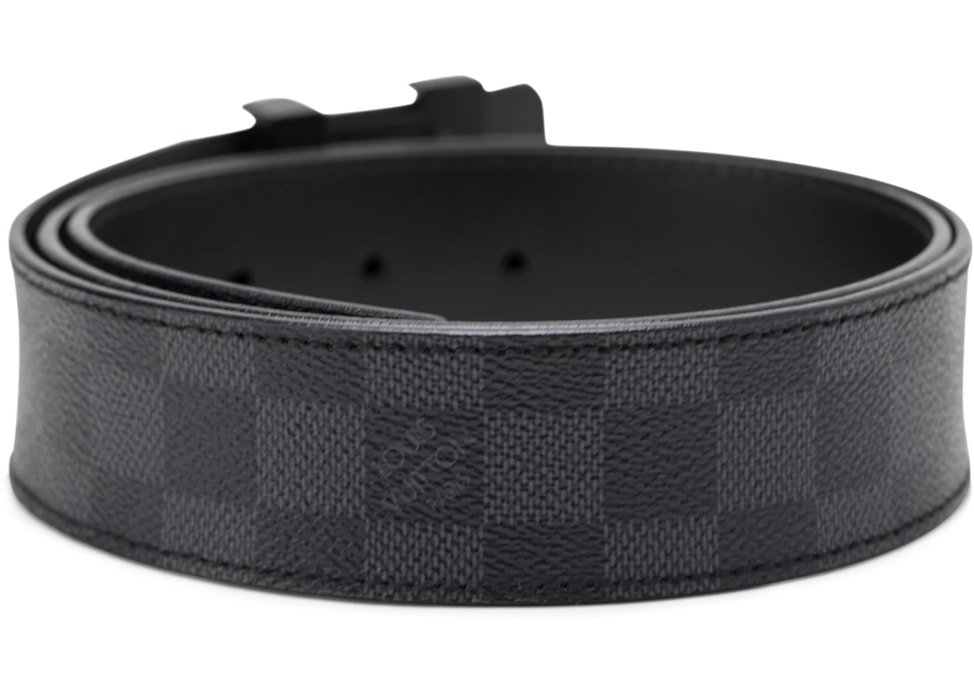 Louis Vuitton Belt Initiales Damier Graphite Black/Grey - 2