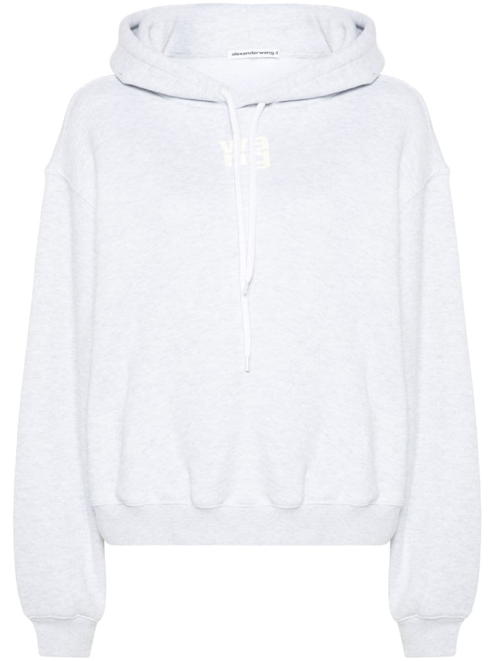 Alexander Wang logo-print cotton hoodie | farfetch | REVERSIBLE