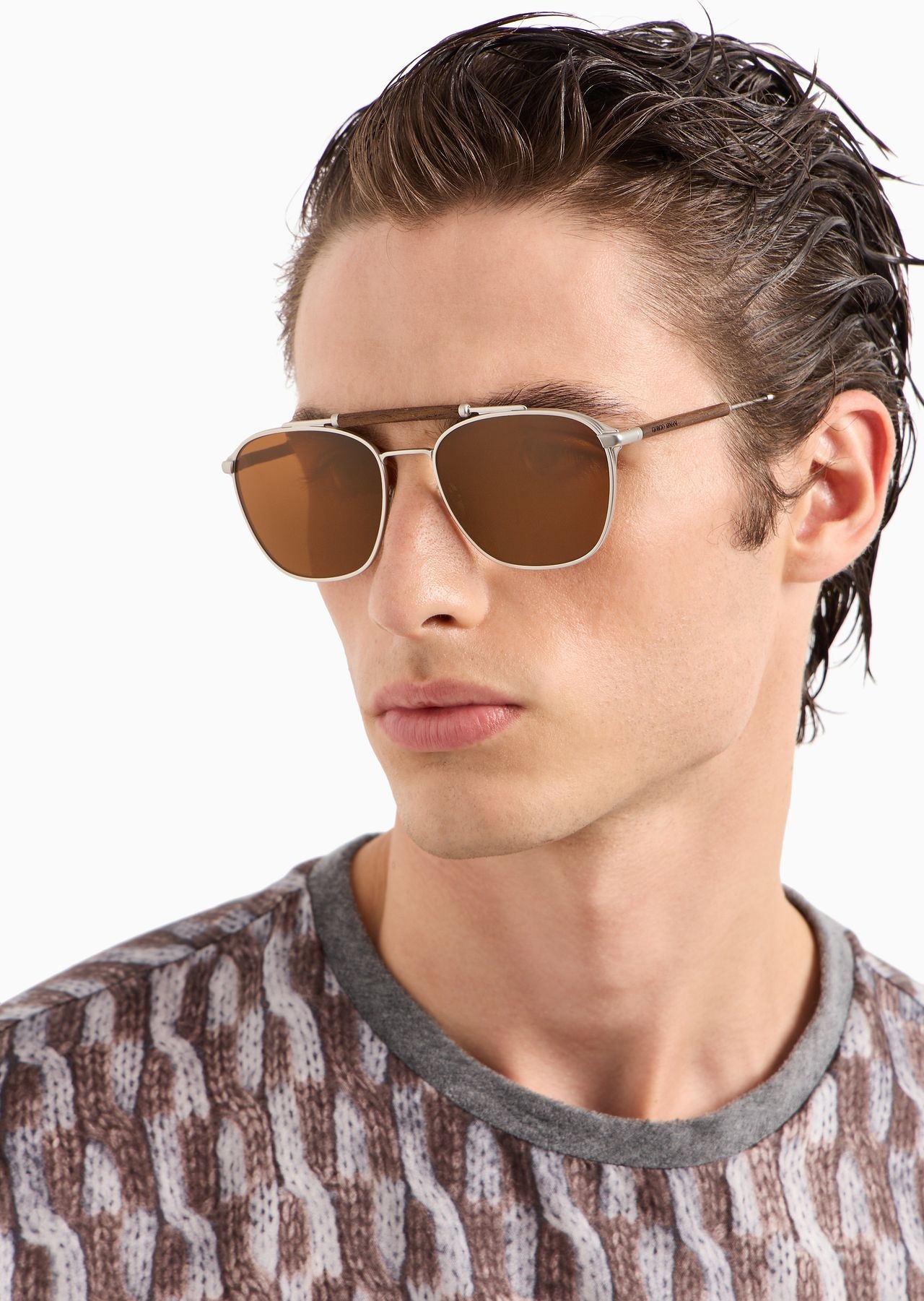 Men’s square sunglasses - 5