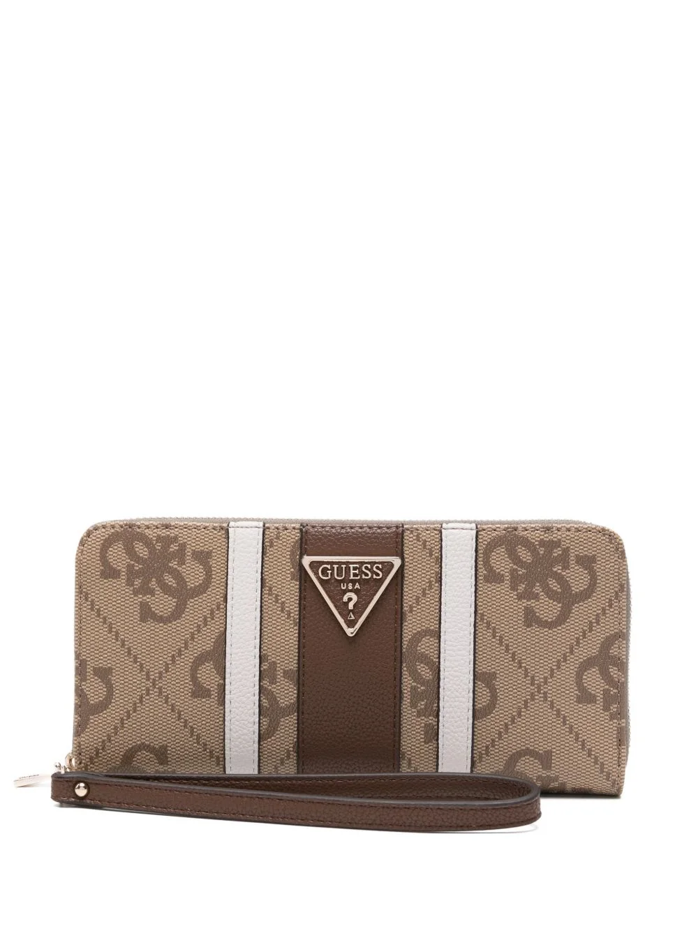 monogram-pattern wallet - 1