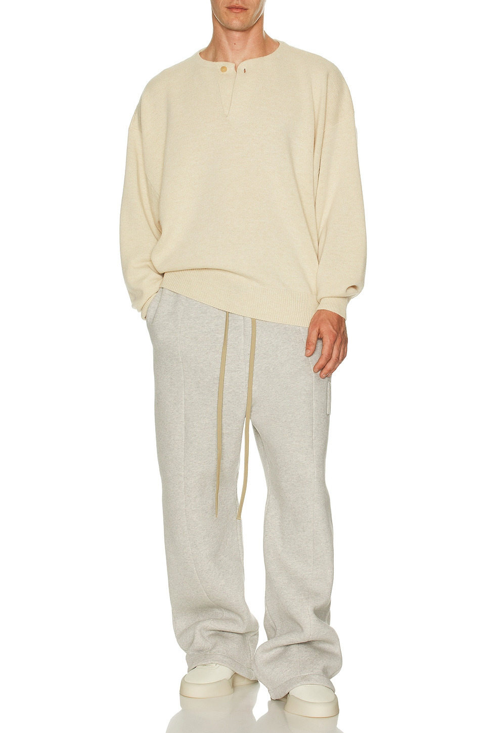 Wide Leg Sweatpant - 6