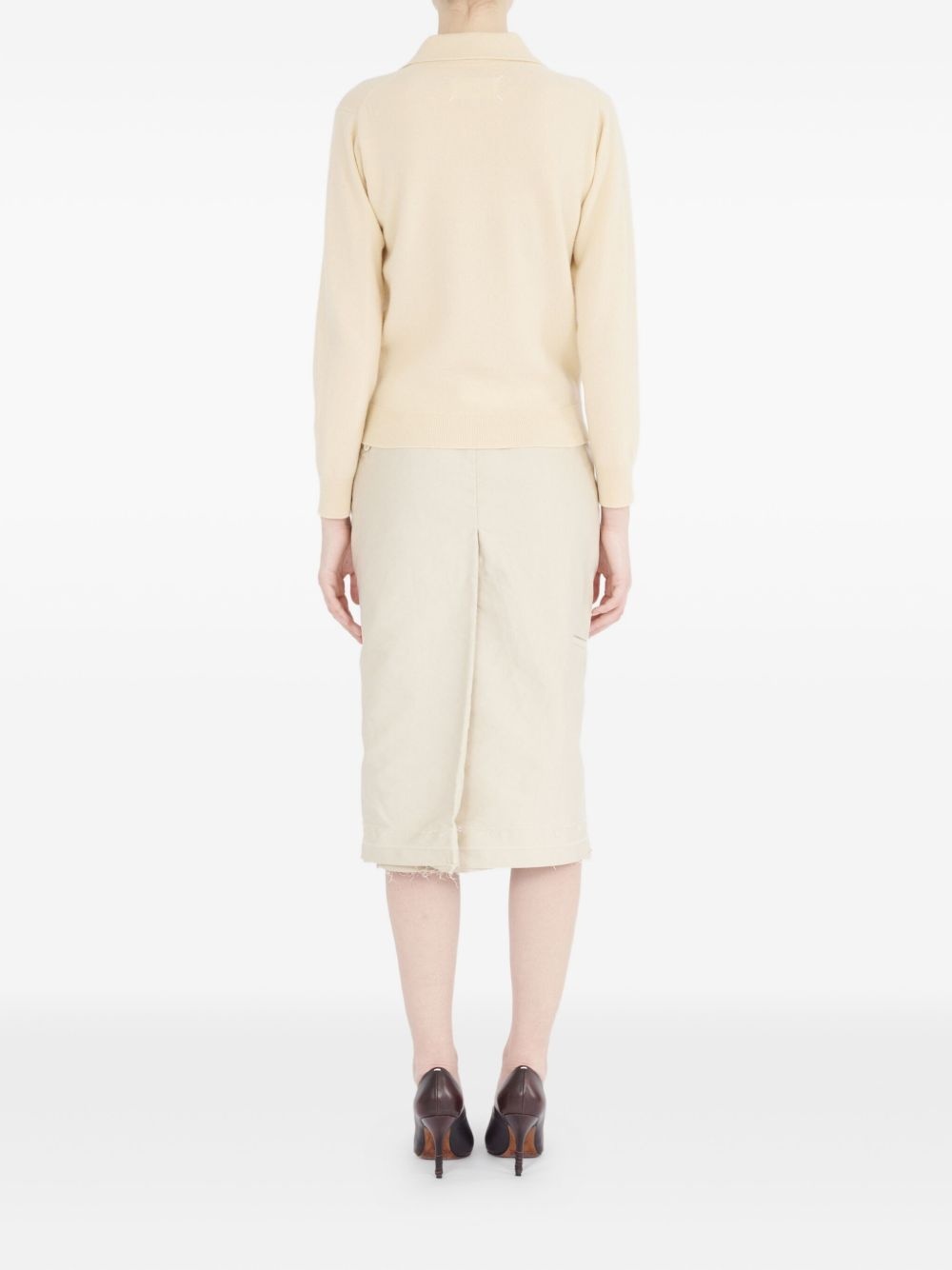 virgin wool polo shirt - 4