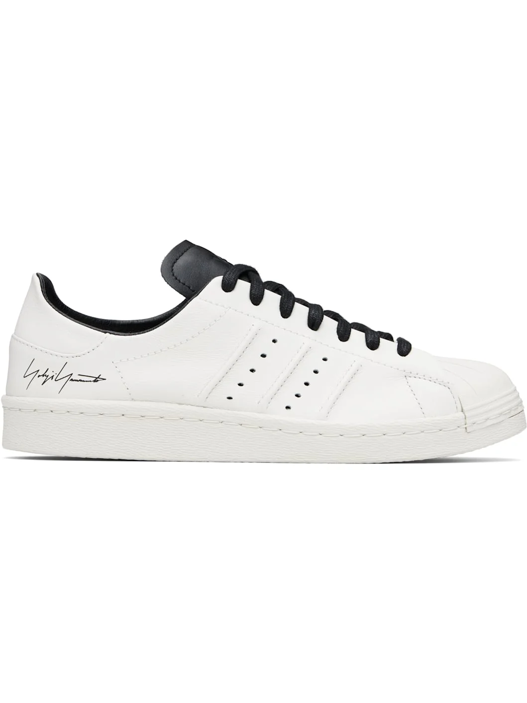 White Superstar Sneakers - 1