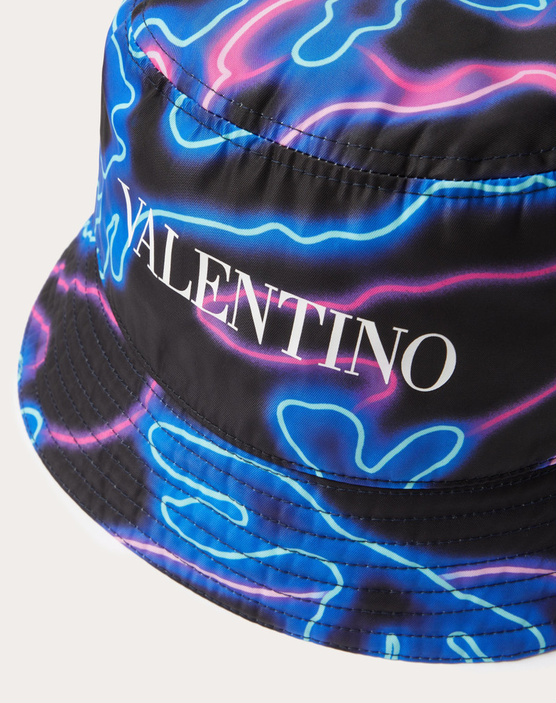 Valentino NEON CAMOU BUCKET HAT outlook