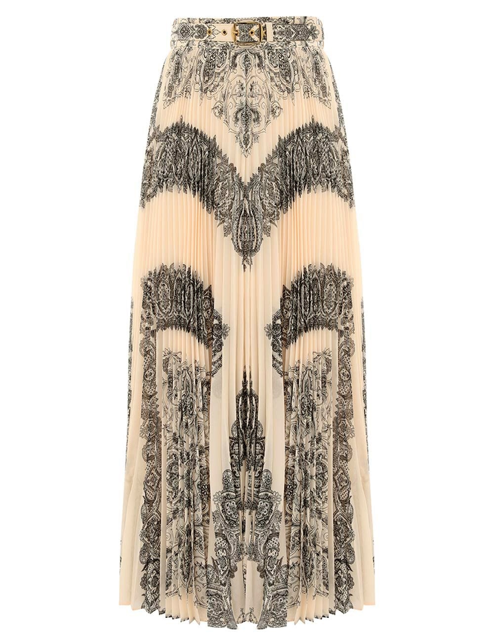 SUNRAY PLEATED SKIRT - 1