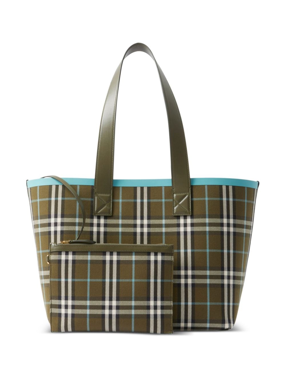 medium London Vintage check-print tote bag - 6